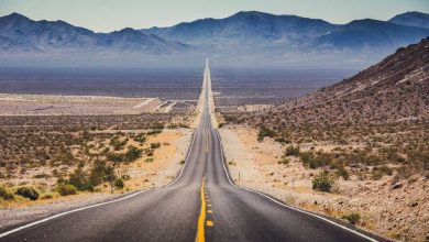 Horizon, road, long view