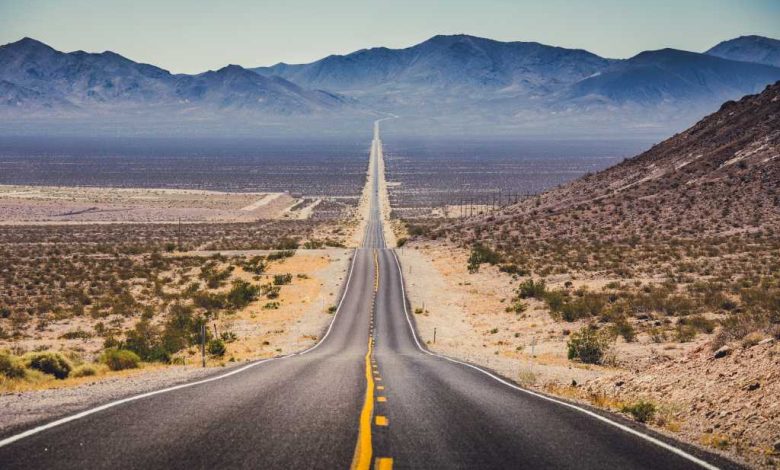 Horizon, road, long view