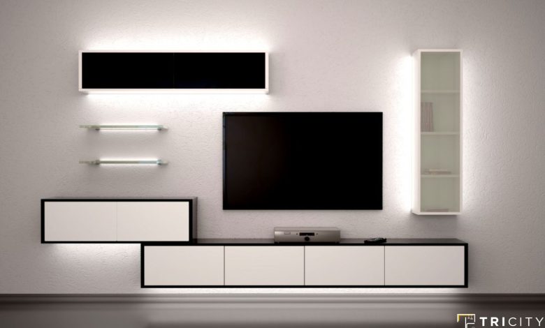 Modern TV Panel Design For Bedroom - 90+ Designs With Photos