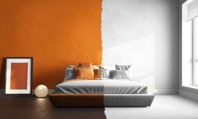 80 Orange Two Color Combinations For Bedroom Walls