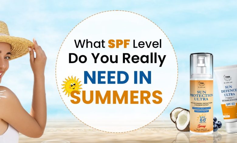 What SPF Levels Do You Really Need In Summer?