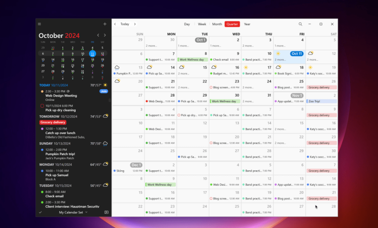 Popular calendar app Fantastical lands on Windows