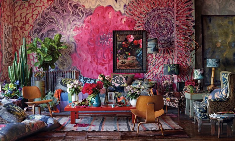 Styling a maximalist living room like a pro