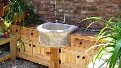 Different types of outdoor sink