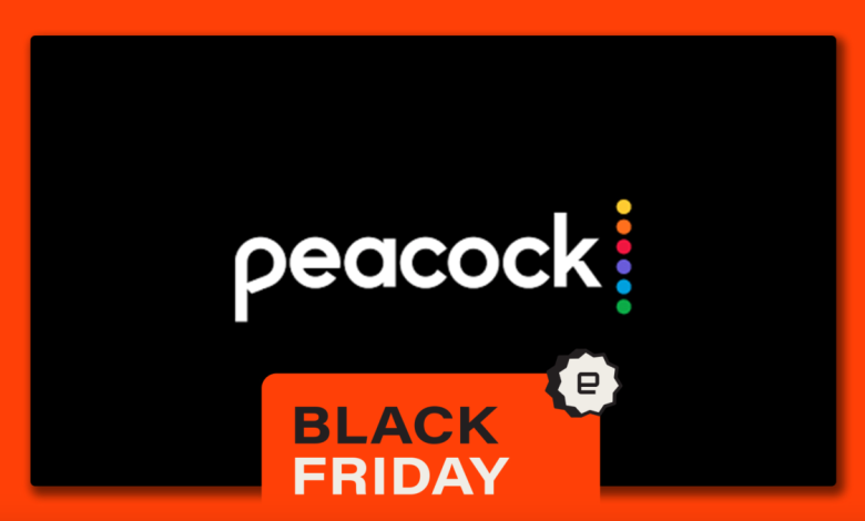 Peacock's Black Friday streaming deal discounts a full year of access to only $20