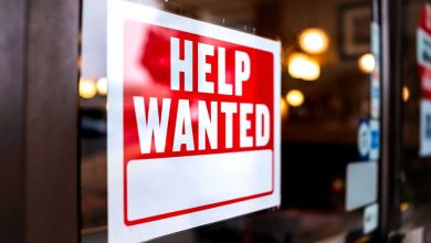 shutterstock 1840085851 help wanted sign in office window