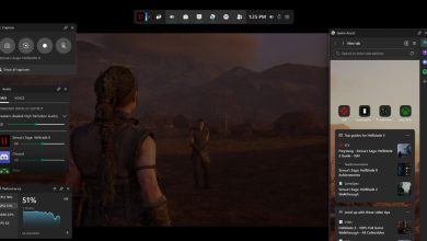 Screenshot showing the new Game Assist browser overlay as it appears on top of Hellblade II.