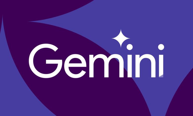 Vector illustration of the Google Gemini logo.