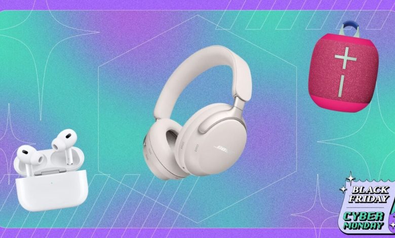 Black Friday headphone and speaker deals bring AirPods Pro and Bose headphones to record-low prices