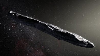 Artist’s Impression Of The Interstellar Asteroid `oumuamua